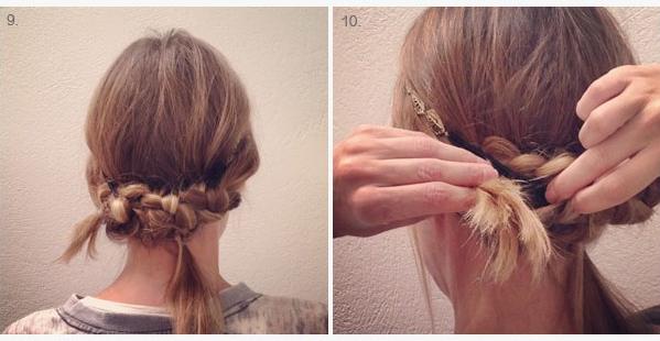 Easy summer updo 7